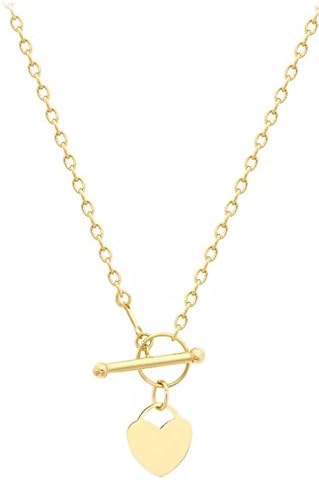 9ct Solid Yellow Gold Necklace + Box + FREE Gift Town Talk Gold Cloth