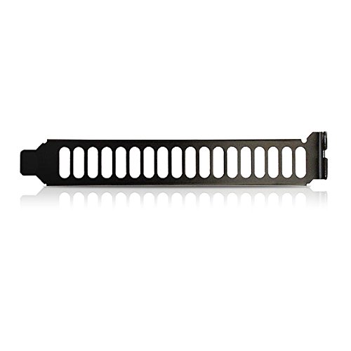 SilverStone SST-Aeroslots – PCI Slotblech mit Lüftungsschlitzen, Nickelbeschichtet (4 Stck.) - 4