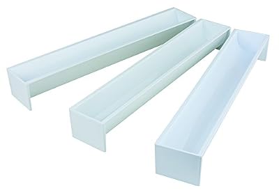 La Brunoise Gouttière à bûche triangle professionnelle 470 x 65 x 70mm