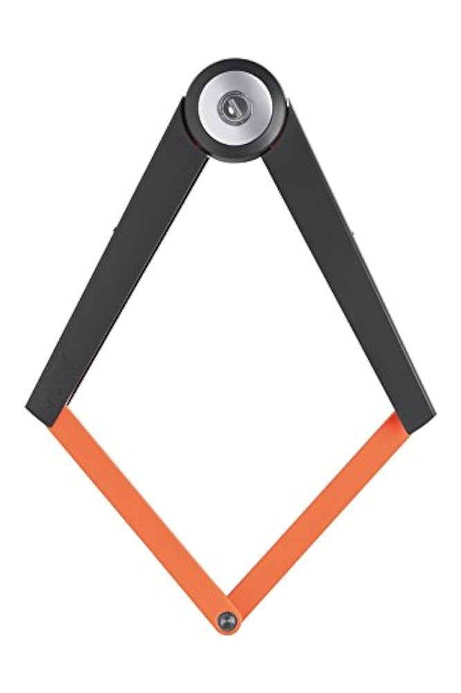 Faltschloss Axa Toucan 80 Länge 80cm, Stärke 6mm dunkelgrau