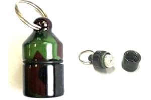 FOXCUP AllCachedUp Camo Nano Bison Tube Geocache Container Water Tear & Grease Proof Log