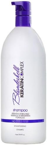 Keratin Blondeshell Complex Shampoo for Unisex, 33.8 Ounce