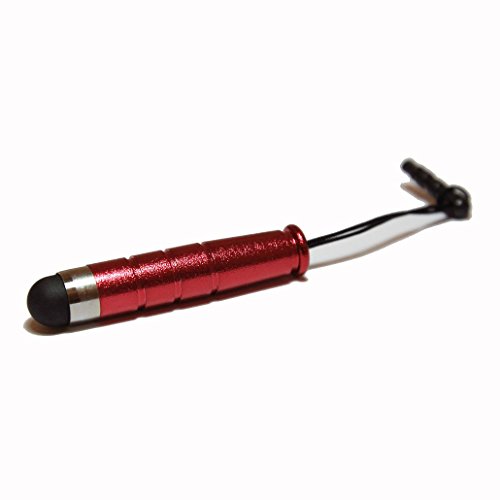 TOOGOO(R) Mini Stylus Metall Stift Stylus Pens Touch Pen fuer iPhone iPad itouch Samsung HTC Stylus Pen Rot