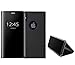 Produktbild Kompatibel mit iPhone 7/8 Plus Hülle Flip Case Ultra dünn Mirror Case Smart Clear Standing View Mirror Cover Full Body Spiegel Schutzhülle Bookstyle Beirftasche Cover für iPhone 7/8 Plus