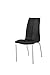 Produktbild Faux ledernes modernes Boston, das Stuhl(Schwarzes, speist) Satz of 4