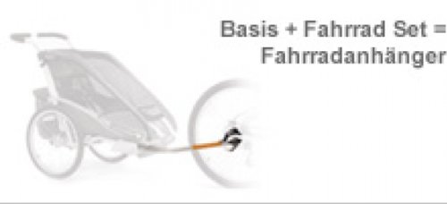Preisvergleich Produktbild Chariot Fahrrad-Set Weber E-Kupplung