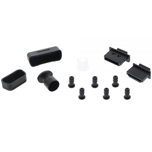 InLine 59941H Staubschutz-Set für Audio/Video-Schnittstellen (12-teilig)