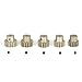 Produktbild Elviray 5 Stücke 32DP 3,175mm 16 T 17 T 18 T 19 T 20 T Metall Ritzel Motor Getriebe Set für 1/10 RC Auto LKW Brushed Brushless Motor