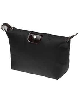 Oxforder Kosmetiktasche Damen Reise Make-Up Schminktasche Kulturbeutel Clutch Schwarz NEU