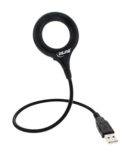 Preisvergleich Produktbild InLine 67541D USB-LED-Leuchte 18 EIN / aus-Schalter Lupe