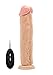 Produktbild RealRock by Shots REA010SKN Vibrating Realistic Cock - 11 inch - Dildo Vibrator - skin/hautfarben - Länge: circa 29,5 cm - diameter 63 mm