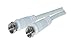 Produktbild Antennenkabel, F-Stecker - F-Stecker, 7,5 m, weiss, gerade VE=1 [PC]