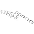 Vault 101 Limited Surgical Steel Horseshoe Bar - Lip Nose Septum Ear Ring (2mm (12g) x 12mm x 5mm Balls)