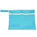 Hangqiao Dirty Cloth Storage Bag Diaper Nappy Baby Stroller Pram Waterproof Organizer , Blue