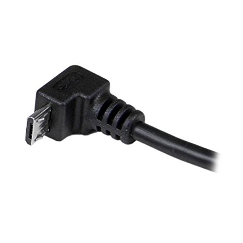 StarTech.Com USBAUB50CMD 0,5 cm USB 2.0 A auf Micro B abgewinkelt Kabel schwarz - 5