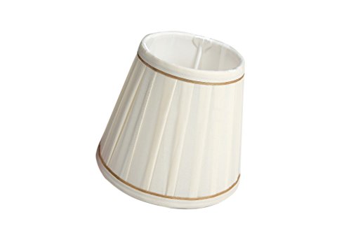 Splink 2pcs Lampenschirm Clip-On E12/E14 Stain Stoff Stehlampe Wandlampe Tischlampenschirm Modern Stil 100*150*130mm - 2