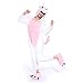 Produktbild Erwachsene Pink Gr.M DAMEN HERREN Einhorn Kostuem Kigurumi Kostuem Pyjama Schlafanzug Jumpsuit Tierkostuem Hausanzug