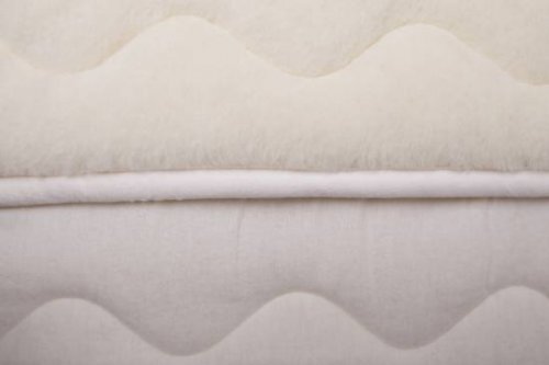 Unterbett 70×140 Kinderbett , Matratzenauflage Matratzenschoner Unterbett 100% Wolle Merinowolle - 2