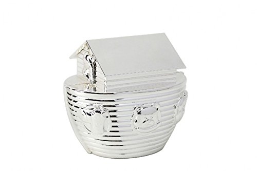 Lesser and Pavey - Little Treats Silver Plated Noahs Ark Money Box