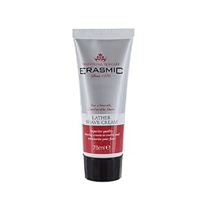 Erasmic lather shave cream 75mls - Image 2