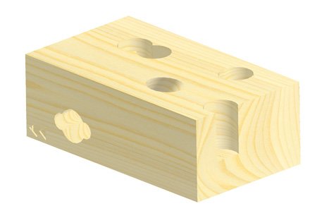 ENT Forstnerbohrer Premium-Ausführung geschmiedet, Durchmesser (D) 8 mm, NL 60 mm, GL 90 mm, S 6 mm - 4