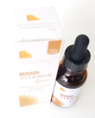 Vitamin C Serum – 100 % Pure Vitamin C Serum – Naturkosmetik, Hyaluron, Gesichtsreinigung | Anti Aging Serum | Wirkt gegen dunkle Augenringe | Altersflecken & Schäden durch Sonneneinstrahlung | gegen Faltenbildung | Bestes Antioxidationsmittel auf dem Markt| Unisex | Reine Aloe Vera, MSM, Jojoba Oil, Vitamin E | Kosmetik | Vegan | Premium Qualität | von Secret Essentials - 8