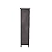 Rebecca srl Cabinet Forniture Storage 3 Wicker Baskets Grey White Vintage French style Bathroom House (Cod. 0-3175) ...