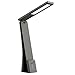 Price comparison product image Aglaia Table Lamp Rechargeable, 4W Portable Dimmable LED Desk Light with 3-Level Brightness and 3 Lighting Modes,Touch Control and 180° Rotation (Black and Grey)