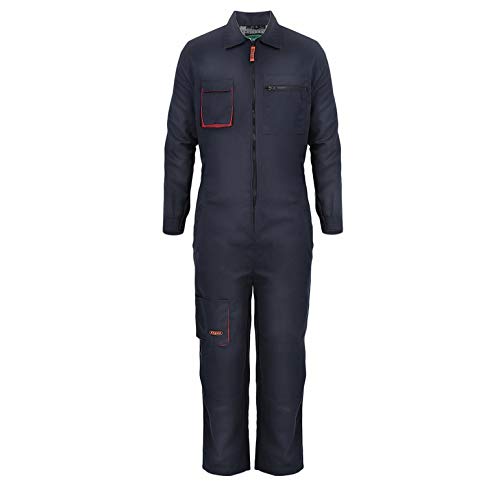 Preisvergleich Produktbild CremeBruluee Bequeme Herren Overall Boiler Suit Auto-Reparatur Maschinen Werkstatt Gesamt
