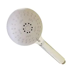 3G Decor Rainfall Shower Head Water Saving Round Descaling 3 Function Hand Shower with Shower Tube 1Mtr Shower Stand