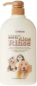 Forbis Aloe Rinse Dog Shampoo, 750 ml