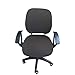 Produktbild 2 Bürostuhl Bezug Computer Stuhl Bezug Pure Color Elastische dehnbar Abnehmbare Universal Stuhl Bezug für Bürostuhl drehbar Drehstuhl Sessel Armlehne Stuhl, grau