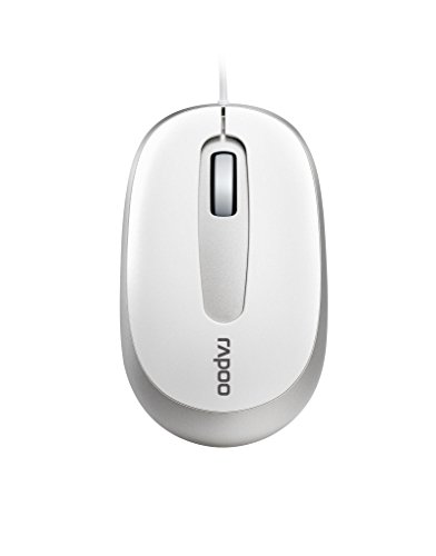 Preisvergleich Produktbild Rapoo N3200 Optical Maus (1000 DPI, USB) weiß