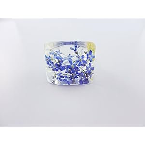 Ring mit Vergissmeinnicht in Größe 54