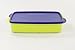 Produktbild TUPPERWARE To Go Lunchbox 1 L limette blau mit Trennwand Clevere Pause Schule