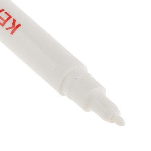 MagiDeal Luft / Wasser Löschbarer Stift Verschwindender Stoff Marker – Weiß, 1mm - 3