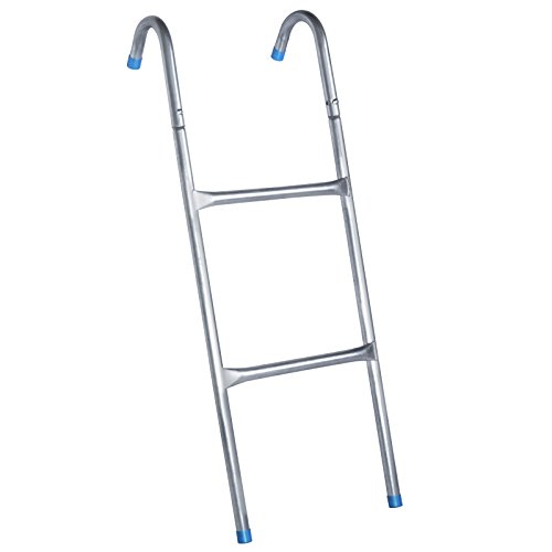 Physionics Trampolin Zubehör – Sicherheitsnetz Randabdeckung Wetterschutzplane Leiter Stange - 2