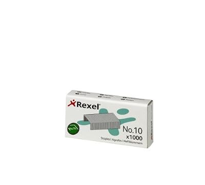 Rexel - Pack de 1000 Agrafes No 10