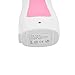 Denshine Personal Professional Depilatory Roll On Wax Heater Hot Cartridge Epilator Hair Removal Warmer Grainer UK Plug Salon and Home Use (Pink and White)