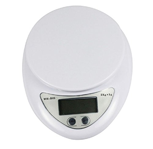 Digital Scale, HARRYSTORE 5Kg / 1g Digital LCD Elektronische Küche Essen Postwägung Skala Balance