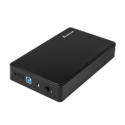 Salcar c de disque dur sans outils 3.5 pouces USB 3.0 pour disque dur 3.5“ SATA Supporte des disques durs jusqu’à 6 TB UASP compatible