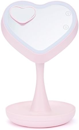 Yoport Makeup mirror, USB Rechargeable With illuminated LED-Seven Color Table Lamp Portable Touch Screen Cordless Adjustable Desk Night Light