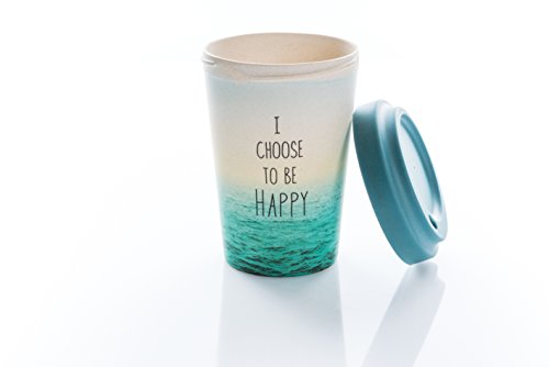 Coffe to go Becher Bamboo Cup (Choose Happy) - 2