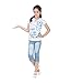 Smart Top and Capri Denim / Jeans for Girls - Size : 24 - 36 (4 to 12 Yrs) RS.849.00