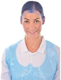 Hair Net Light Blue Size: One size fits all. Pack Quantity: 50
