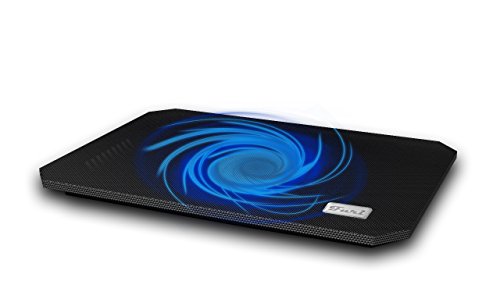 LS Premium Notebook Kühler LS-S200 | Laptop Cooling Pad Ständer| 1x Lüfter / 140mm Fan | mit 2 x USB HUB und blaue LED | 10″-15″ Zoll - 2