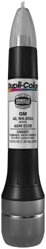 Dupli-Color AGM0338 White General Motors Exact-Match Scratch Fix All-in-1 Touch-Up Paint by Dupli-Color