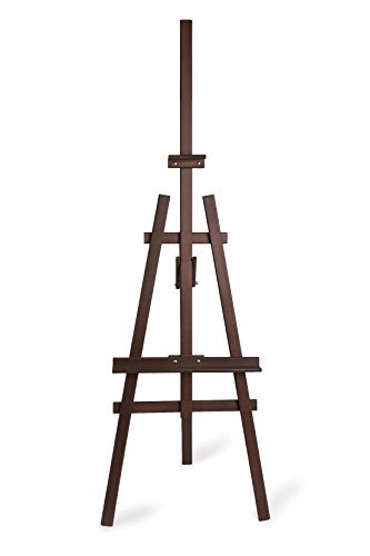 Leinwand Staffelei Holz Künstler Leinwand Gemälde Groß 1800mm Studio Staffelei – BROWN - 2