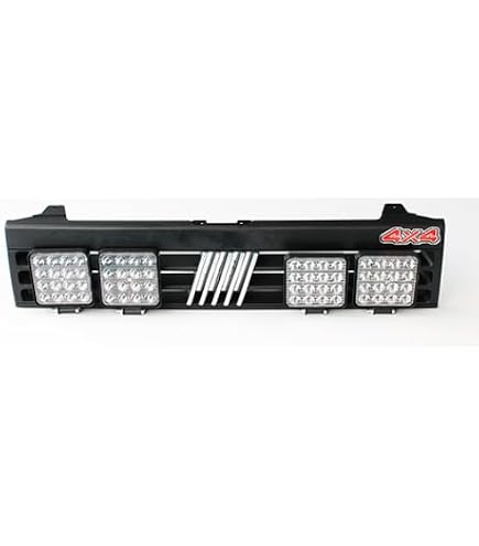 Griglia Paraurti Anteriore Destra Per Fiat Panda 2003-2011 – Colore Nero, Ricambio Alta Qualità