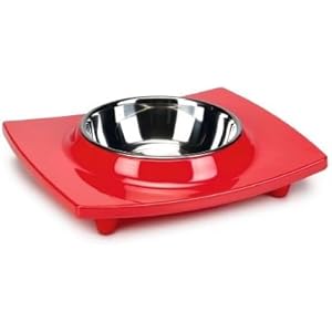 BEEZTEES Melamin, Katze, Suki, rot